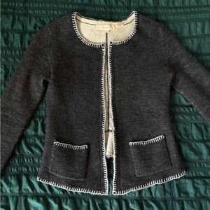 Inhabit NY wool and cashmere blend cardigan